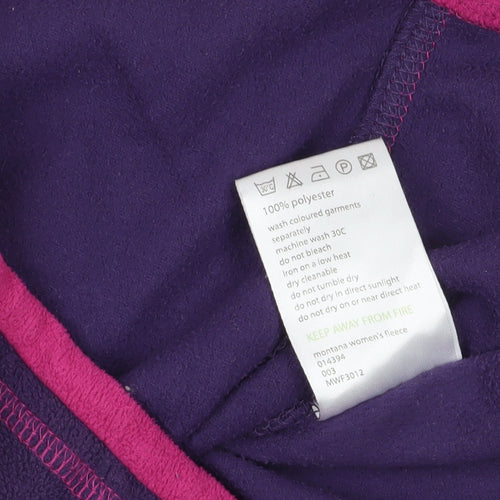 Mountain Life Purple Fleece Sweatshirt Size 10