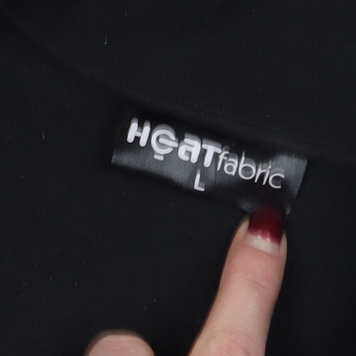HEATfabric Black Fleece Waistcoat Size L