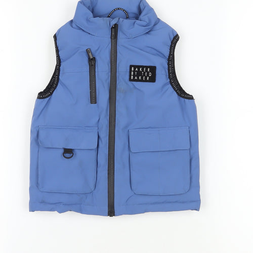 Baker by Ted Baker Blue Boys Bodywarmer 2-3 Years