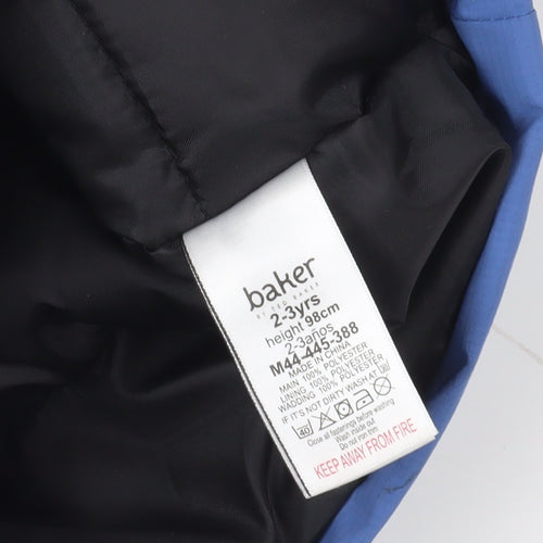 Baker by Ted Baker Blue Boys Bodywarmer 2-3 Years