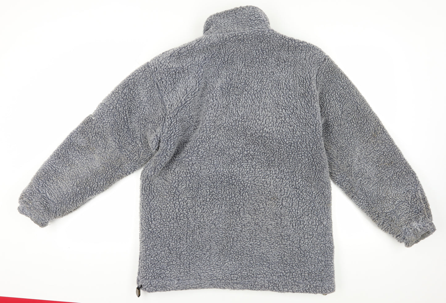 Mountain Pass Grey Fleece Jacket, Size S, Full Zip, Winter