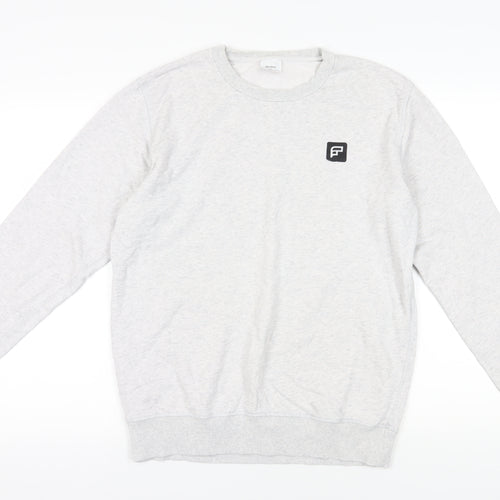 AS Colour Grey Pullover Sweatshirt - Medium