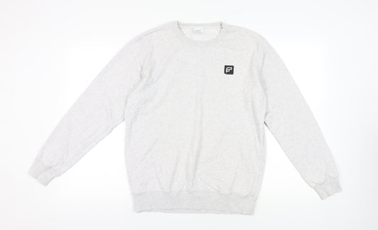 AS Colour Grey Pullover Sweatshirt - Medium