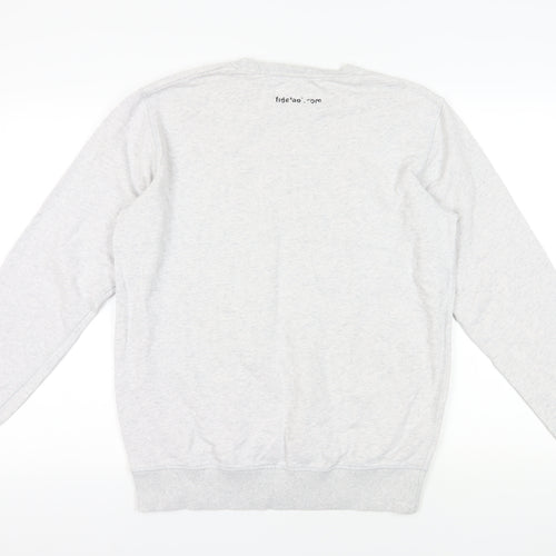 AS Colour Grey Pullover Sweatshirt - Medium