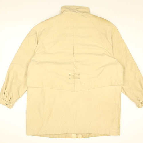 CANDA Womens Beige Overcoat Coat Size 20 Zip