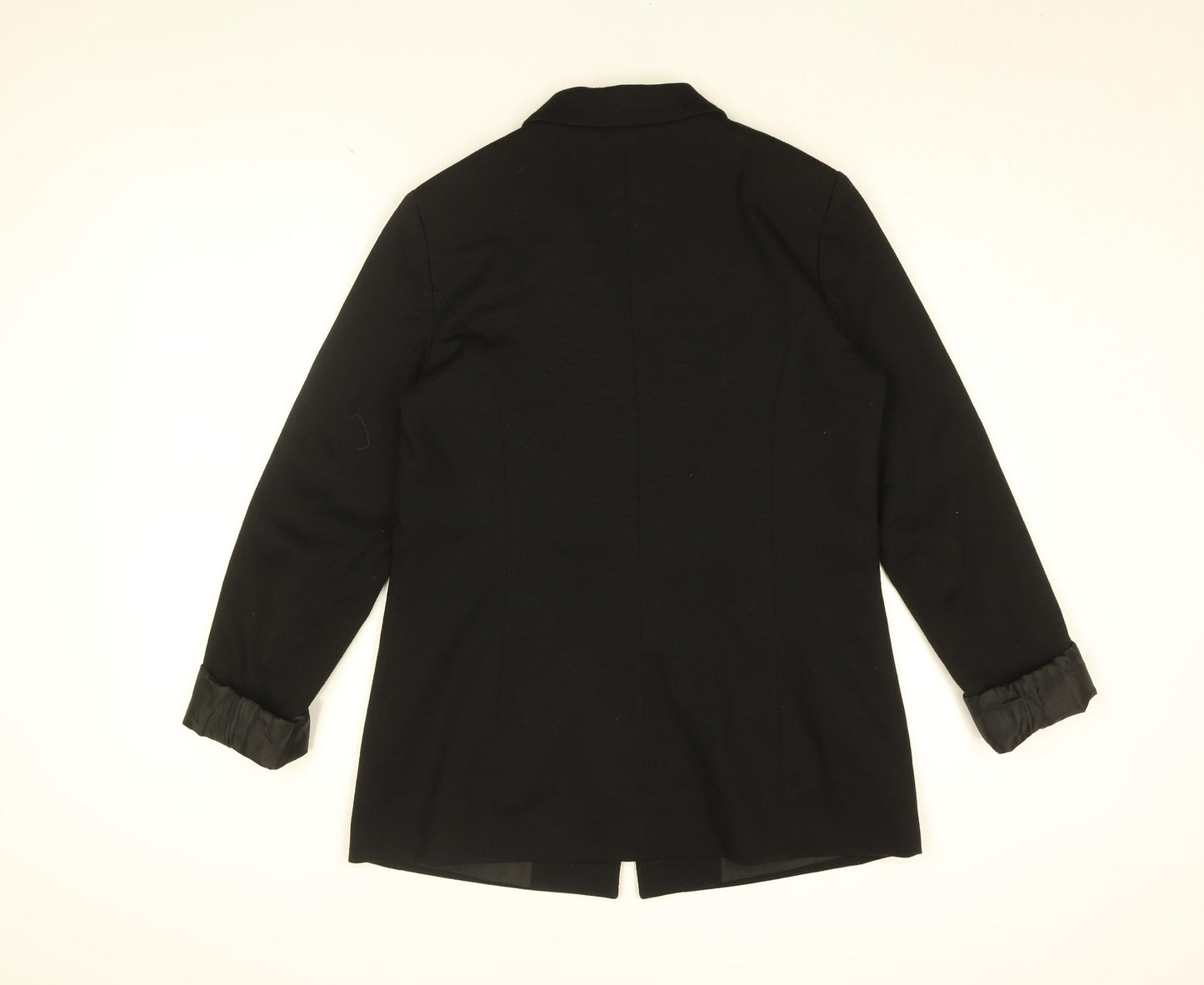 Oasis Womens Black Jacket Blazer Size 12 Button