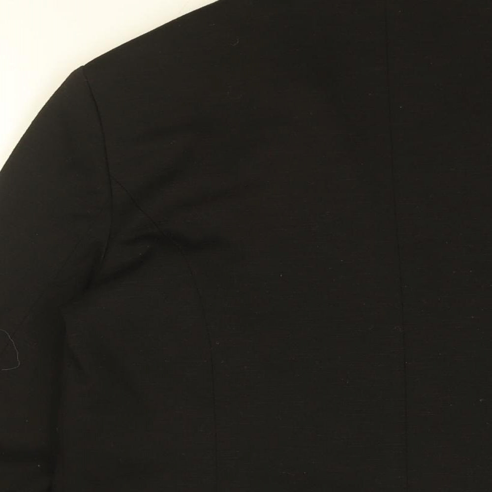 Oasis Womens Black Jacket Blazer Size 12 Button