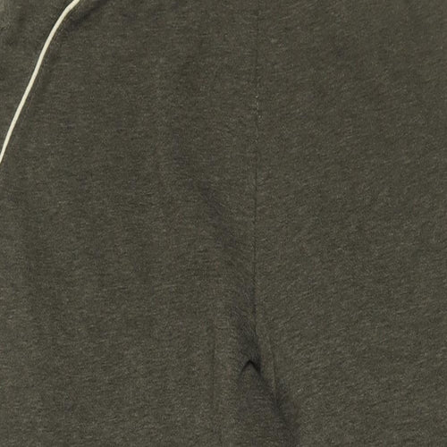Slazenger Mens Grey Cotton Jogger Trousers Size S L27 in Regular Drawstring