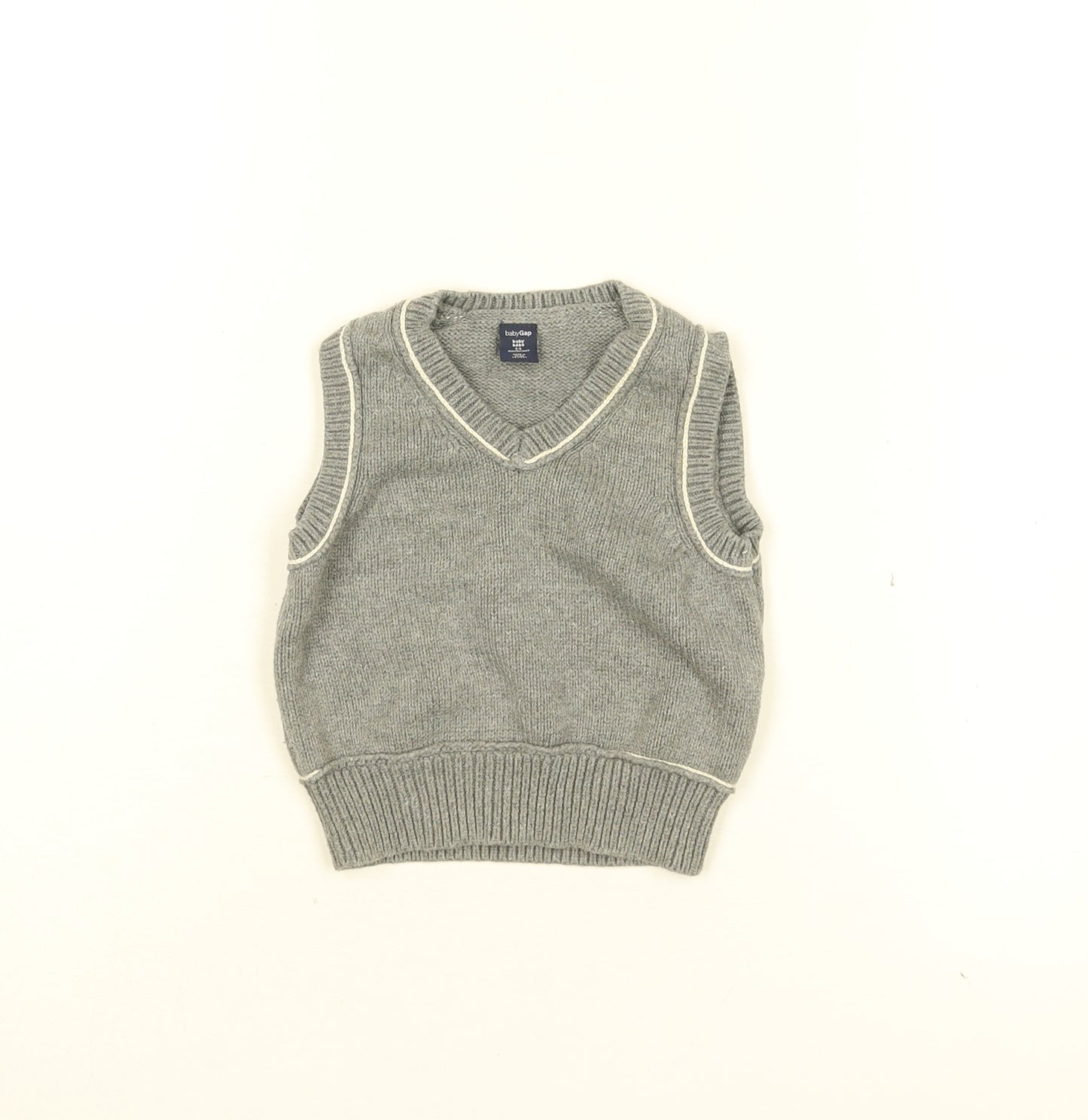Gap Baby Grey Cotton Pullover Jumper Size 3-6 Months Pullover