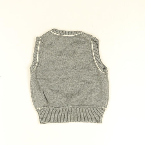Gap Baby Grey Cotton Pullover Jumper Size 3-6 Months Pullover