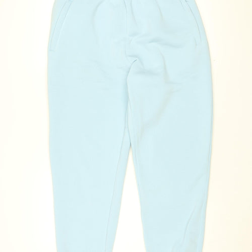 Riverton Womens Blue Polyester Jogger Trousers Size 2XL L30 in Regular Drawstring