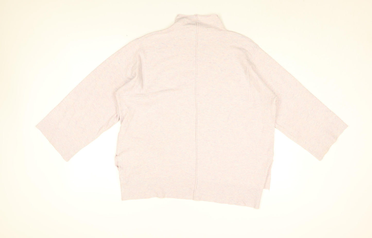 French Connection Womens Pink High Neck Acrylic Pullover Jumper Size L