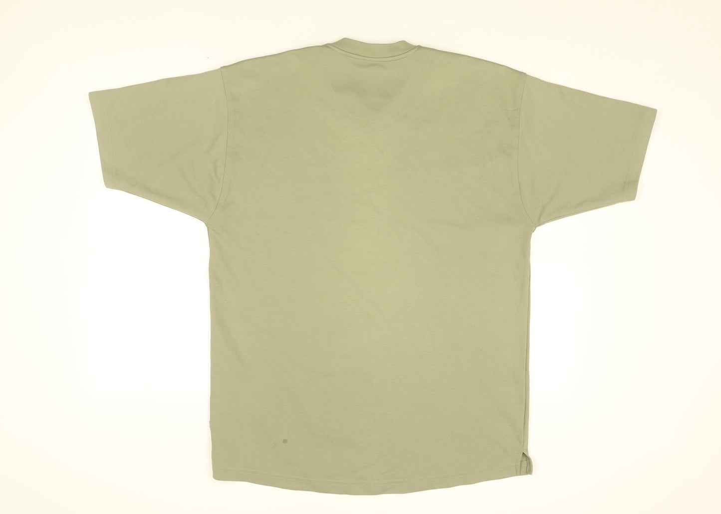 Regatta Mens Green Cotton T-Shirt Size M V-Neck