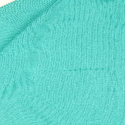 Jumpers Womens Blue Round Neck Cotton Pullover Jumper Size 10