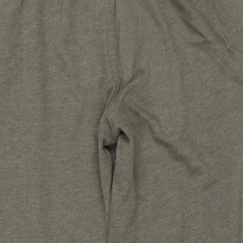 Abercrombie & Fitch Mens Grey Cotton Jogger Trousers Size M L24 in Regular Drawstring