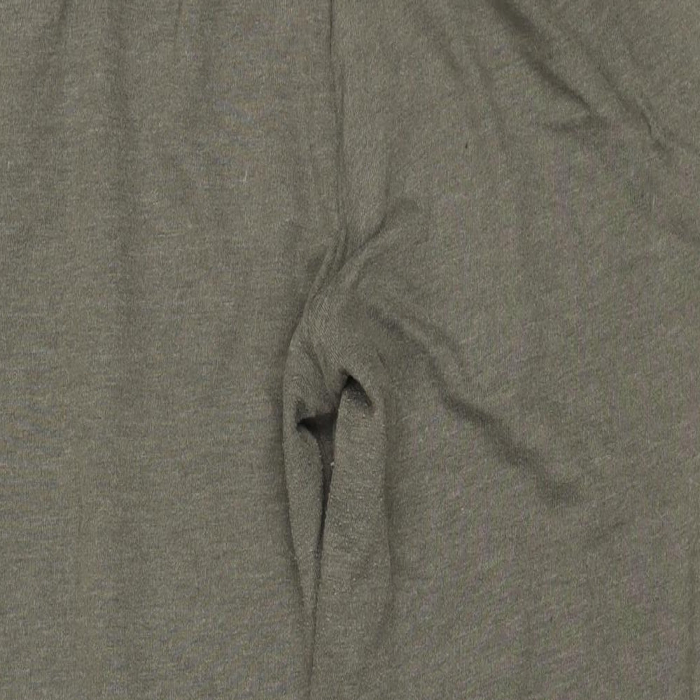 Abercrombie & Fitch Mens Grey Cotton Jogger Trousers Size M L24 in Regular Drawstring
