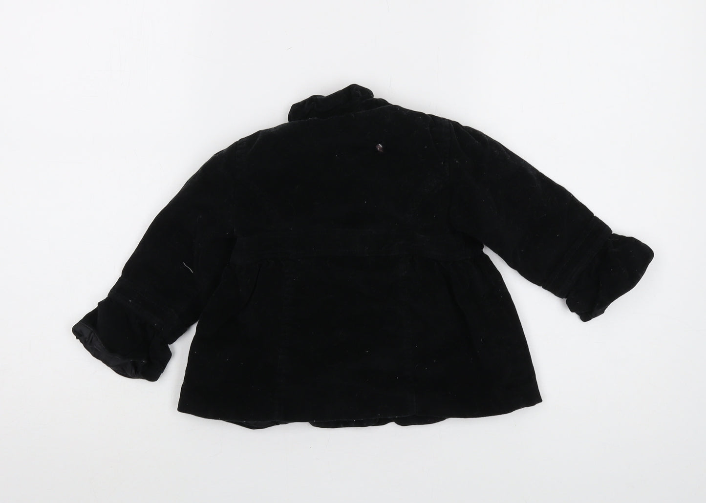 Gap Girls Black Jacket Size 2 Years Button