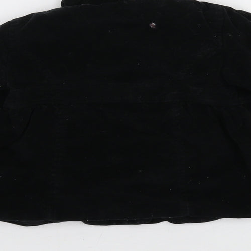 Gap Girls Black Jacket Size 2 Years Button