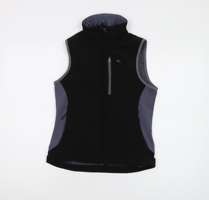 X-ert Preformance Womens Black Jacket Waistcoat Size 8 Zip
