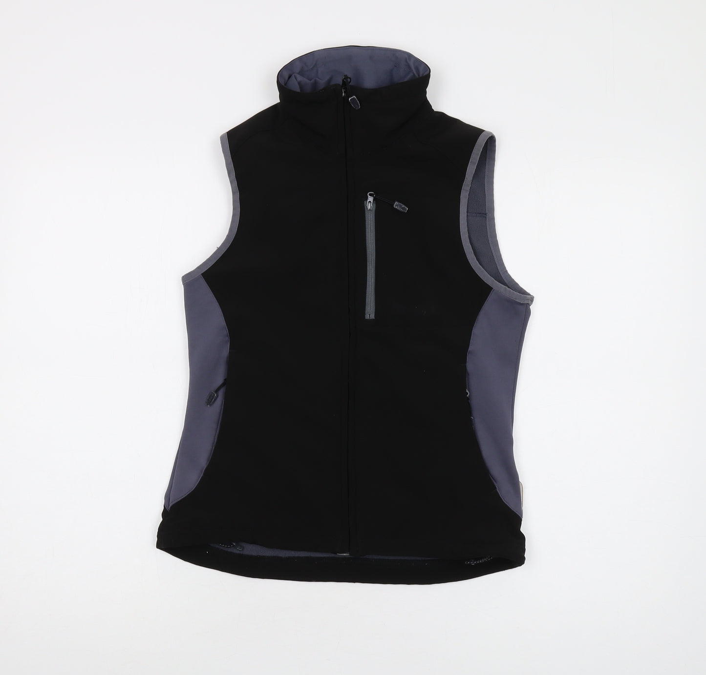 X-ert Preformance Womens Black Jacket Waistcoat Size 8 Zip