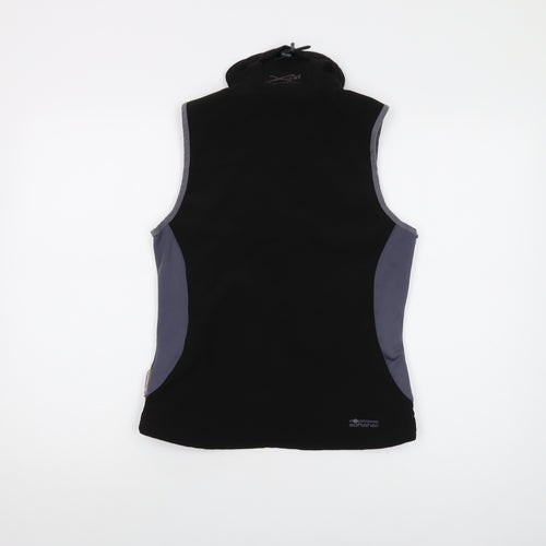 X-ert Preformance Womens Black Jacket Waistcoat Size 8 Zip