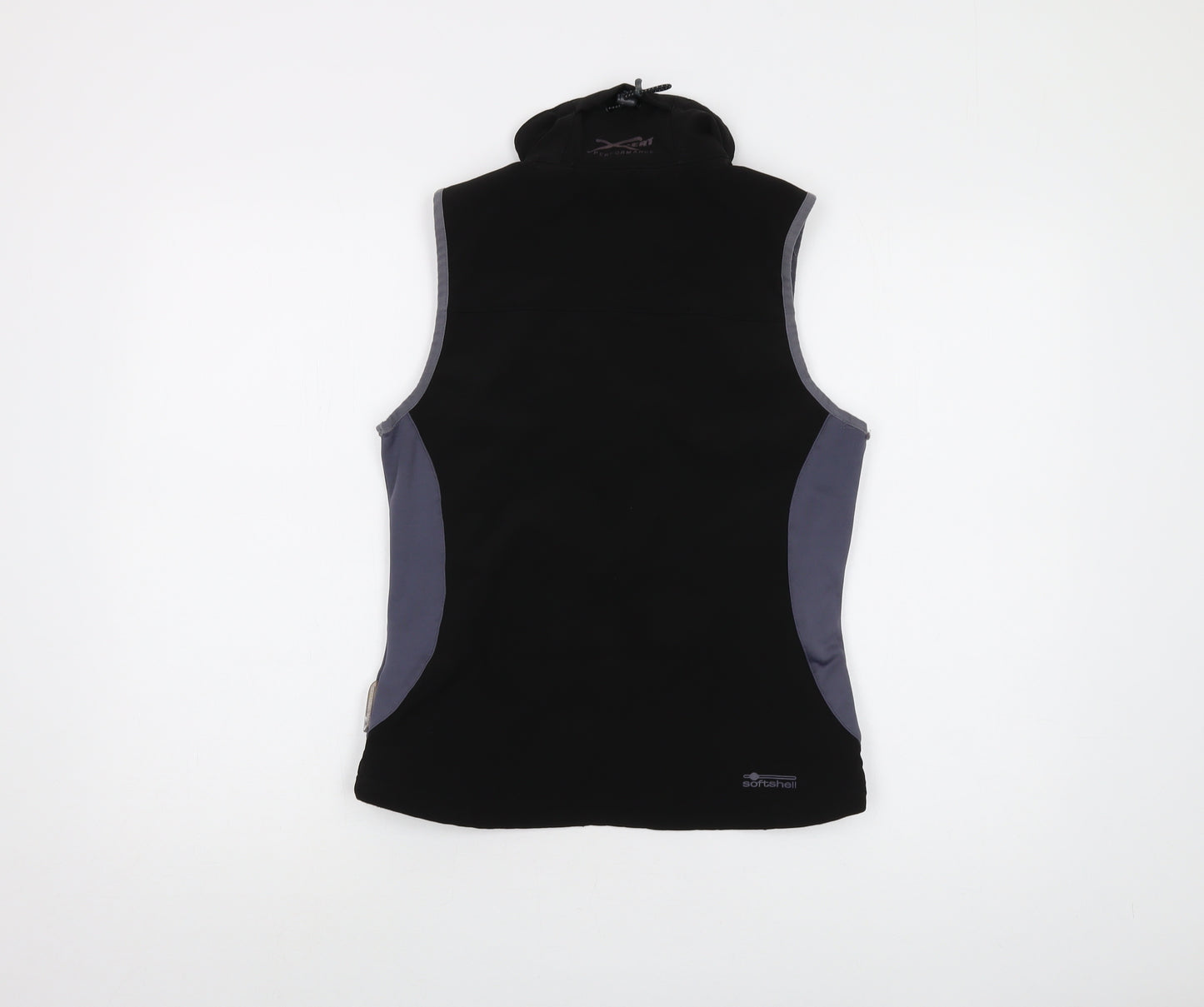 X-ert Preformance Womens Black Jacket Waistcoat Size 8 Zip