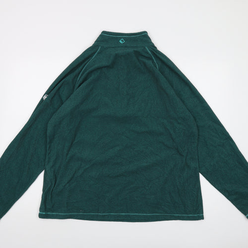 Regatta Womens Green Polyester Pullover Sweatshirt Size 20 Zip