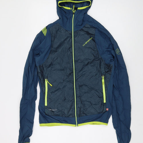 La Sportiva Mens Blue Jacket Size S Zip