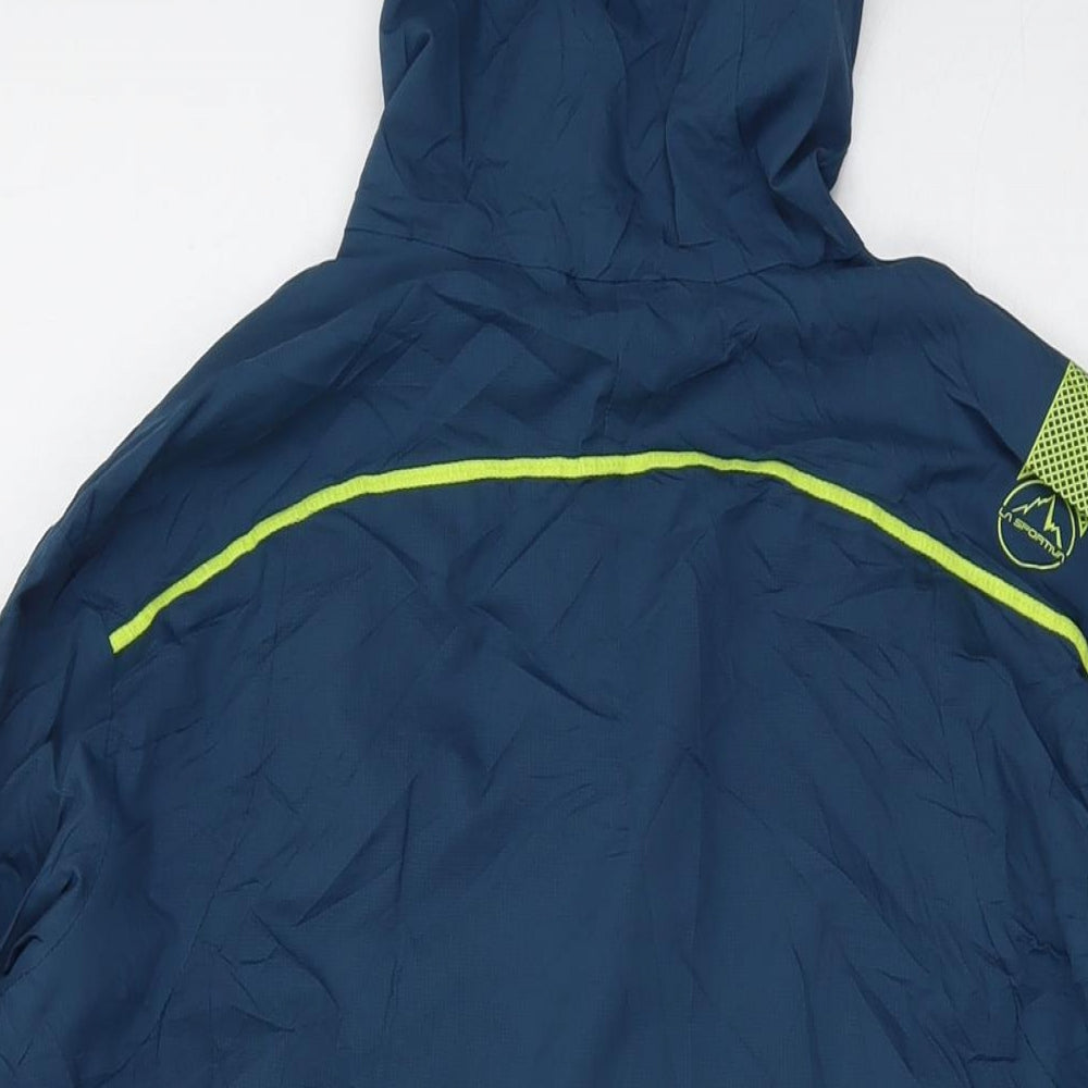 La Sportiva Mens Blue Jacket Size S Zip