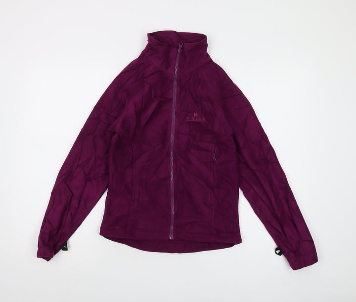 Hi Gear Womens Purple Jacket Size 6 Zip