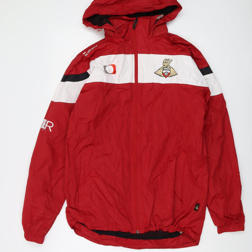 Club Doncaster Mens Red Jacket Size M Zip