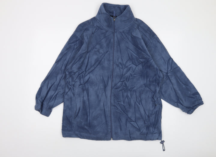 EWM Womens Blue Jacket Size S Zip