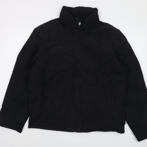 Gap Mens Black Jacket Size L Zip