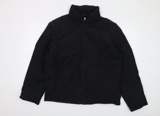 Gap Mens Black Jacket Size L Zip