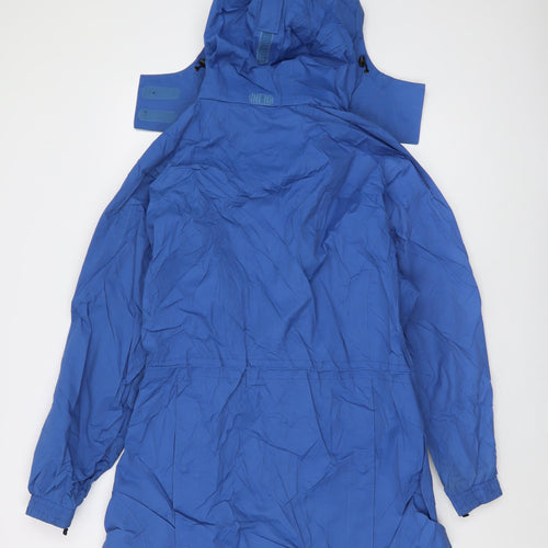Jack Murphy Womens Blue Jacket Size 14 Zip
