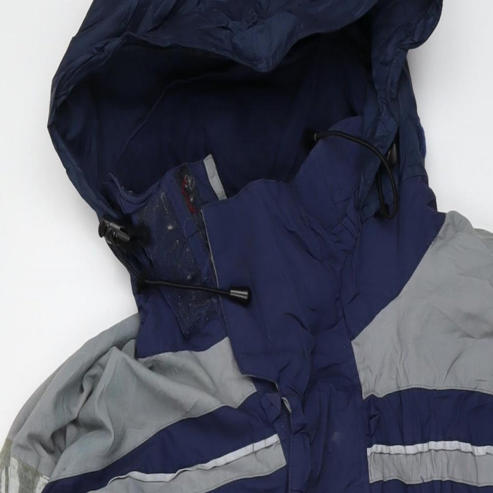 Karrimor Mens Blue Jacket Size L Zip