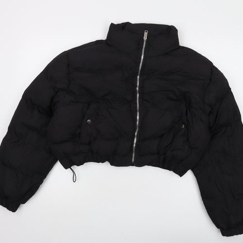 The Rock n Rev Womens Black Jacket Size 14 Zip