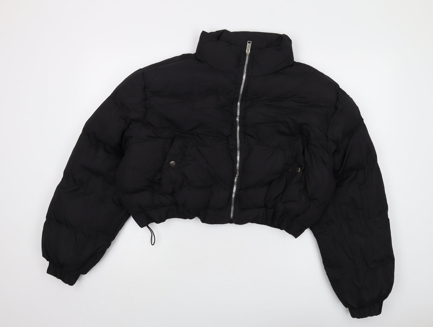 The Rock n Rev Womens Black Jacket Size 14 Zip