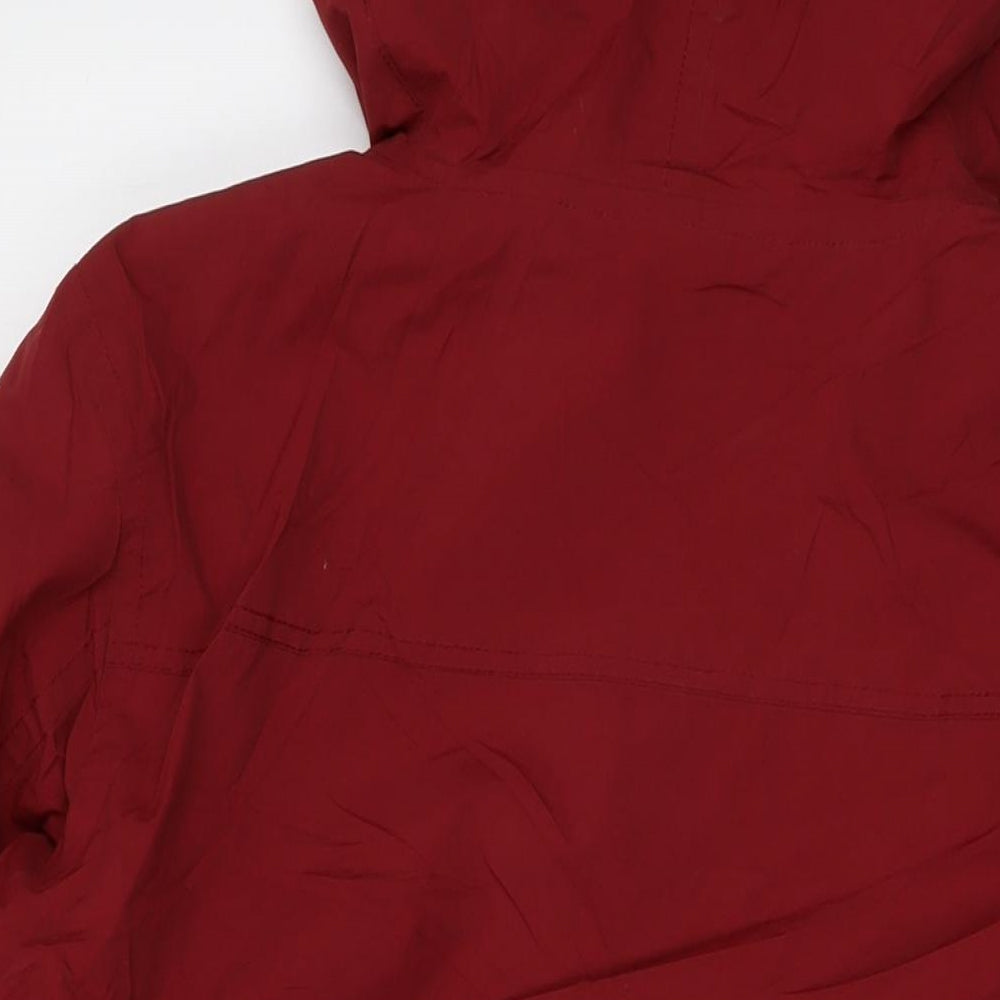 Napapijri Mens Red Jacket Size L Zip