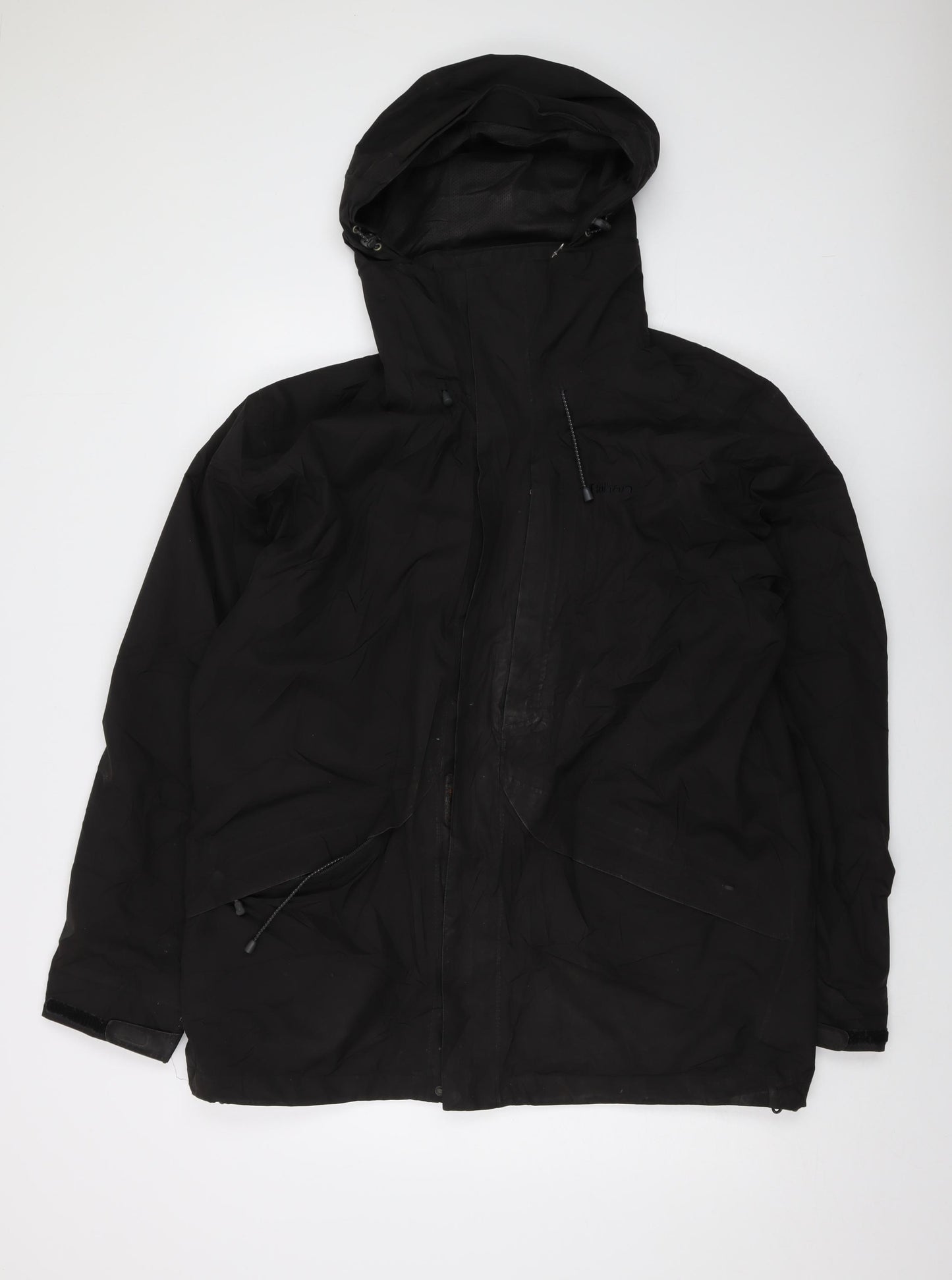 Rohan Mens Black Jacket Size L Zip