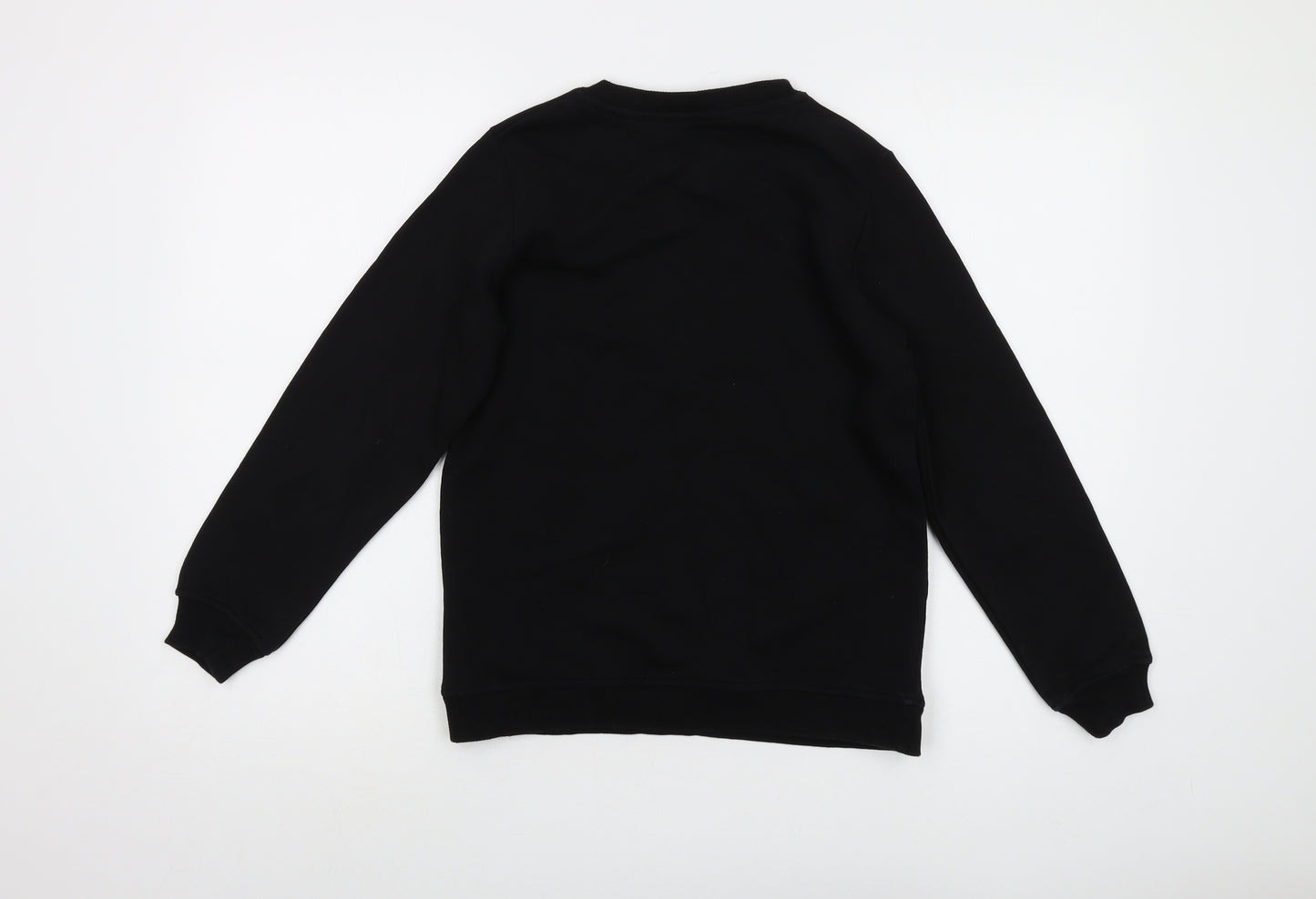 Harry Potter Girls Black Cotton Pullover Sweatshirt Size 11-12 Years Pullover
