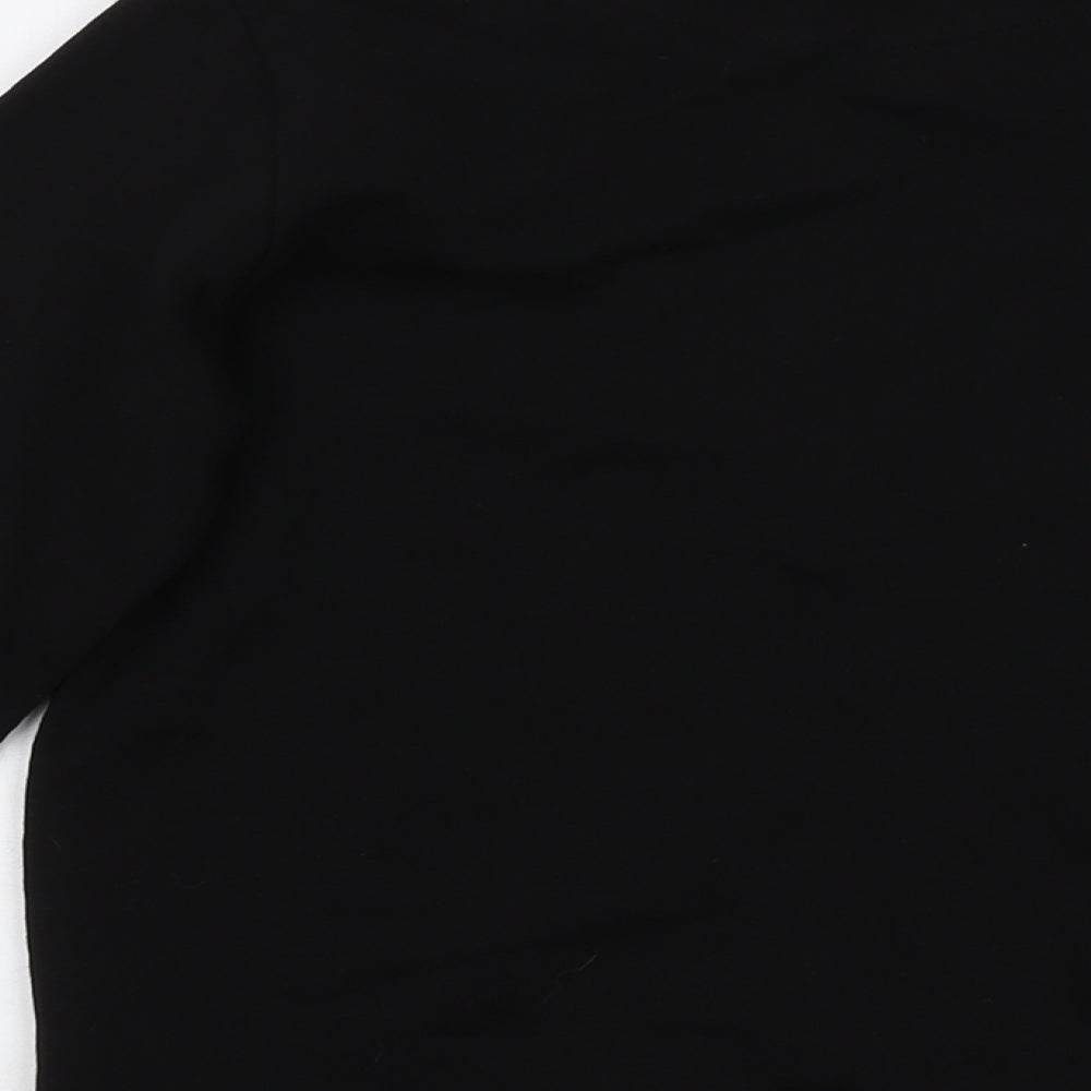 Harry Potter Girls Black Cotton Pullover Sweatshirt Size 11-12 Years Pullover