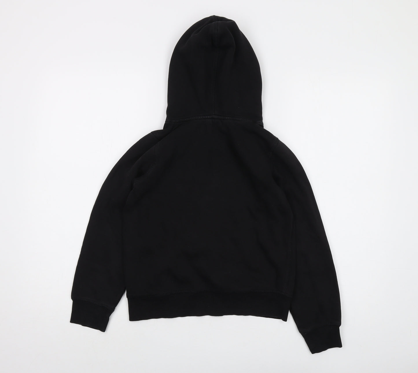 Harry Potter Girls Black Cotton Pullover Hoodie Size 10-11 Years Pullover