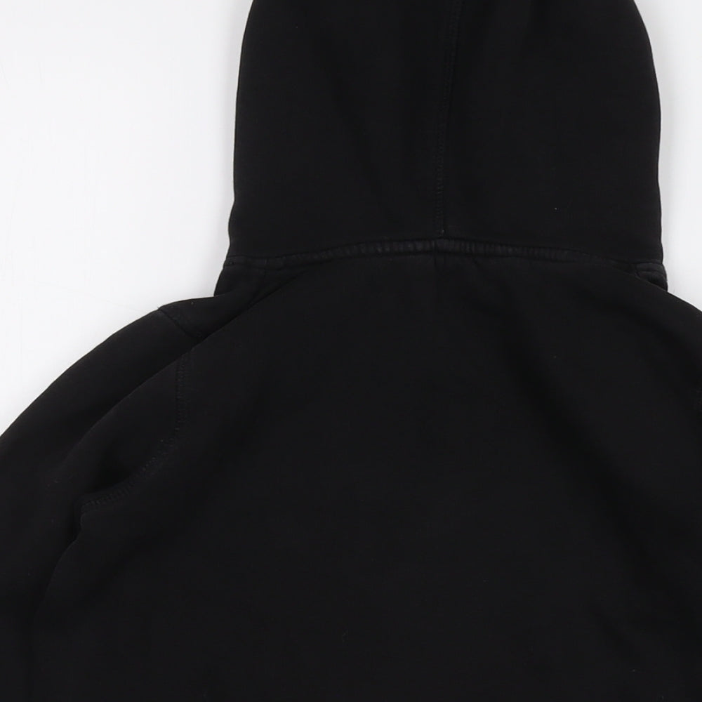 Harry Potter Girls Black Cotton Pullover Hoodie Size 10-11 Years Pullover