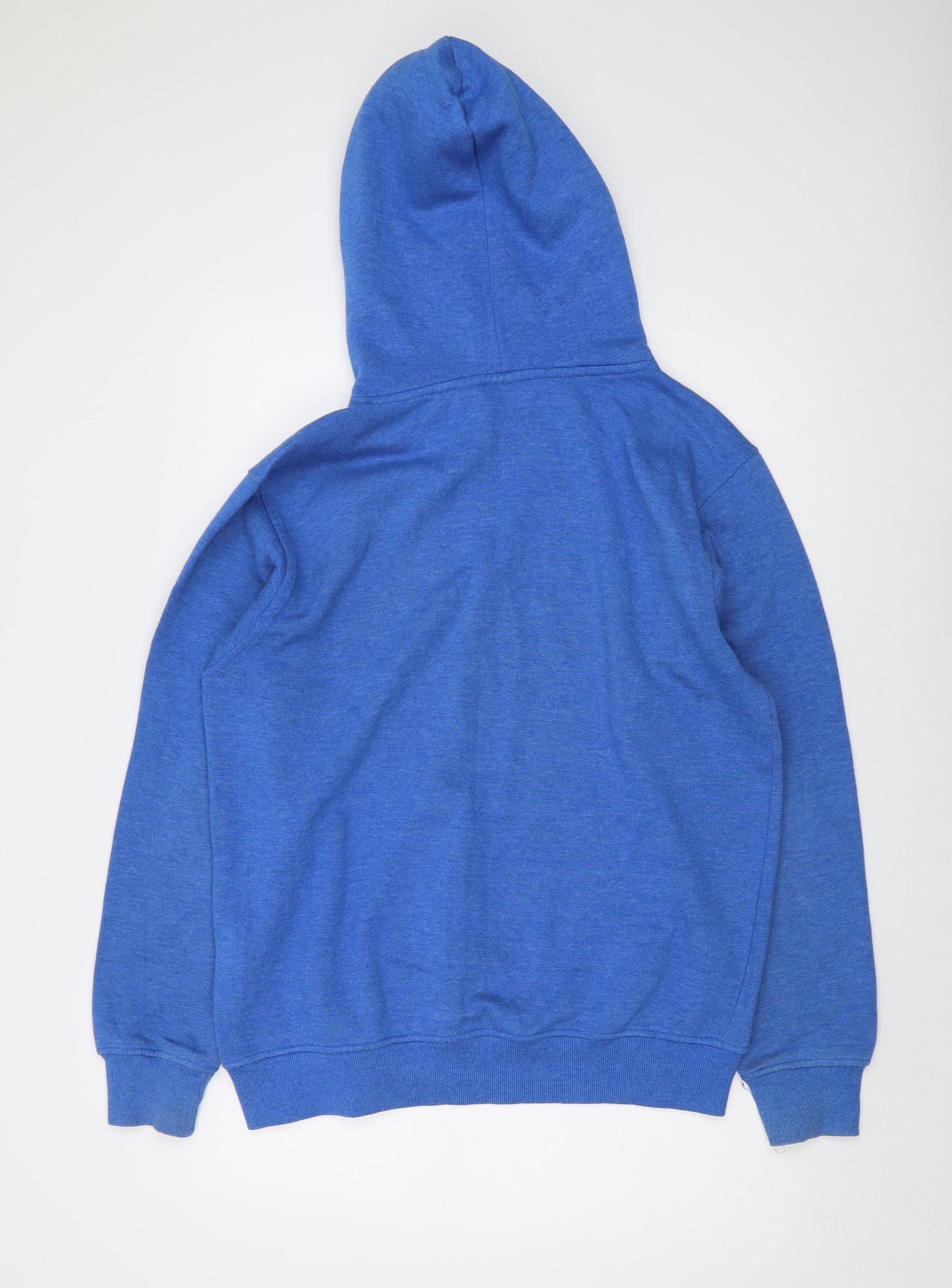 TOG24 Mens Blue Polyester Pullover Hoodie Size M