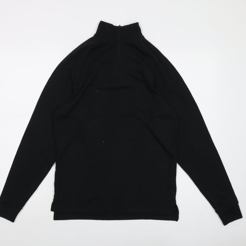 Trespass Mens Black Polyester Pullover Sweatshirt Size M