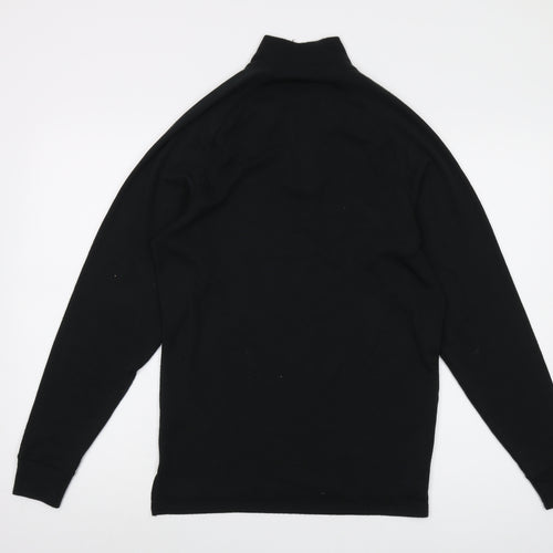 Trespass Mens Black Polyester Pullover Sweatshirt Size M