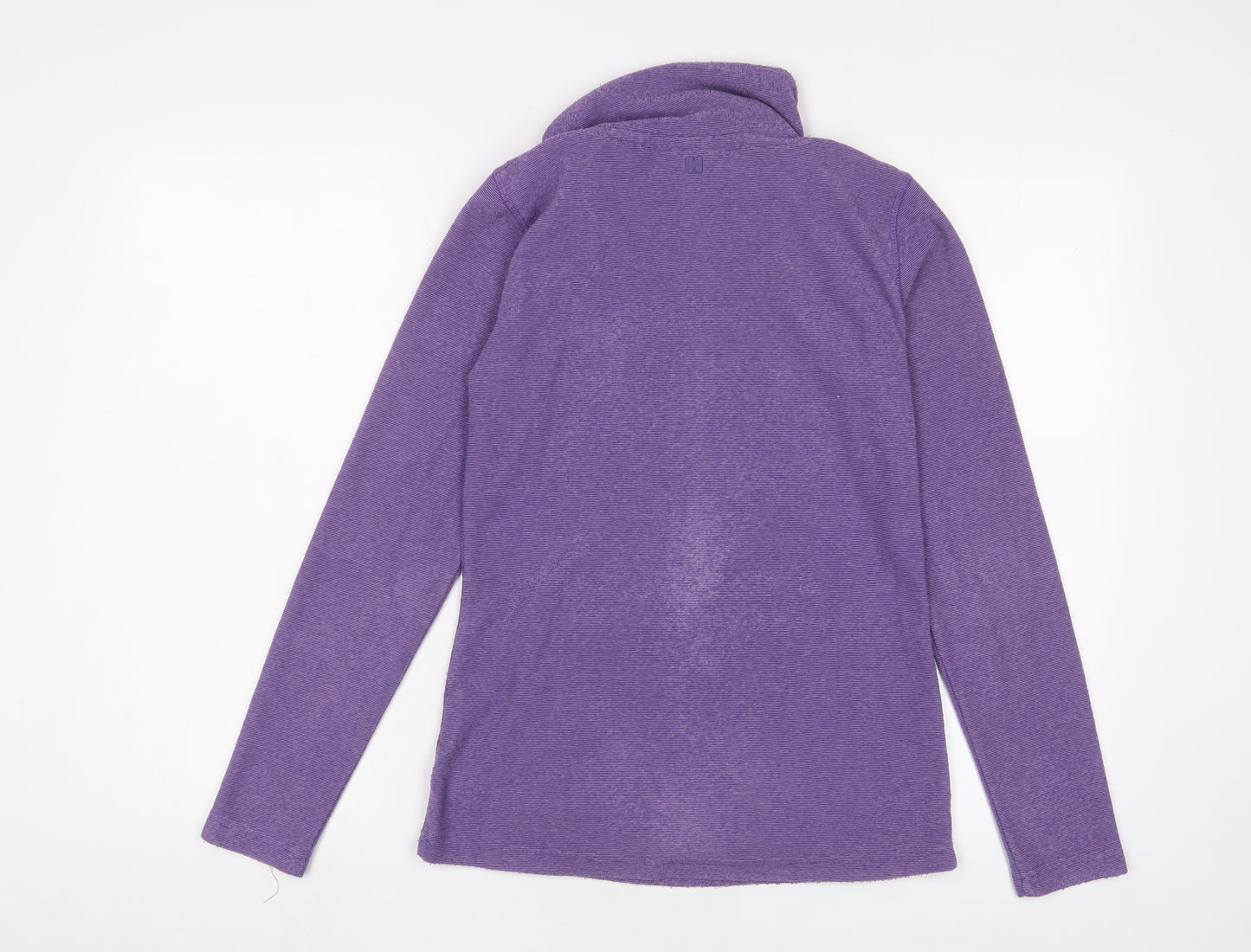 Mountain Warehouse Womens Purple Polyester Pullover Sweatshirt Size 6 Pullover