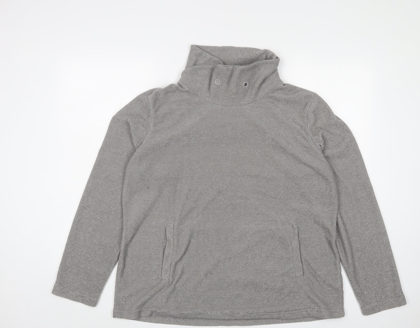 Mountain Warehouse Womens Grey Polyester Pullover Sweatshirt Size 20 Pullover