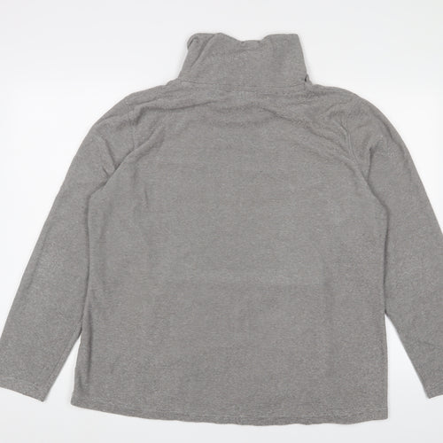 Mountain Warehouse Womens Grey Polyester Pullover Sweatshirt Size 20 Pullover